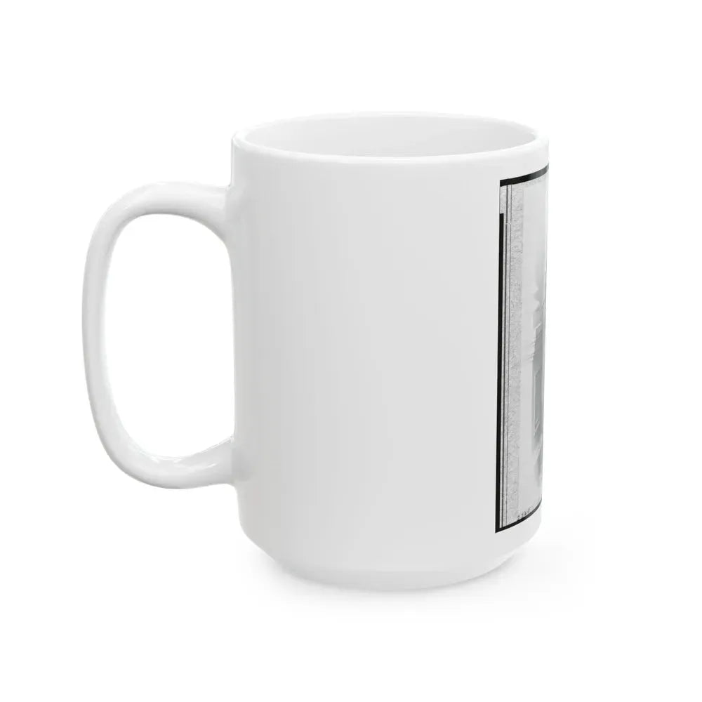 Col. W.E. Woodruff, 2d Kentucky Infantry, Full-Length Portrait, Standing, Facing Right (U.S. Civil War) White Coffee Mug - Go Mug Yourself