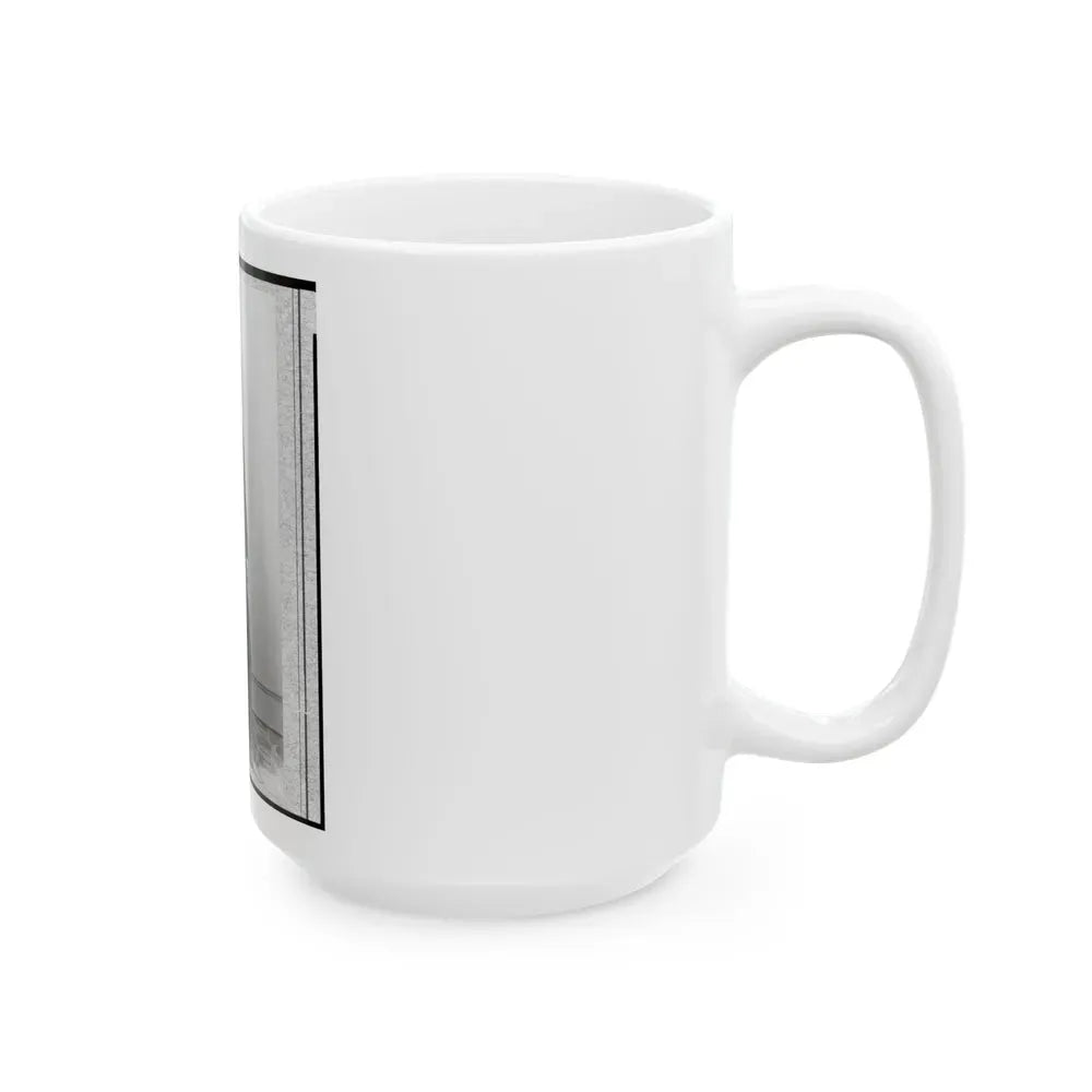 Col. W.E. Woodruff, 2d Kentucky Infantry, Full-Length Portrait, Standing, Facing Right (U.S. Civil War) White Coffee Mug - Go Mug Yourself