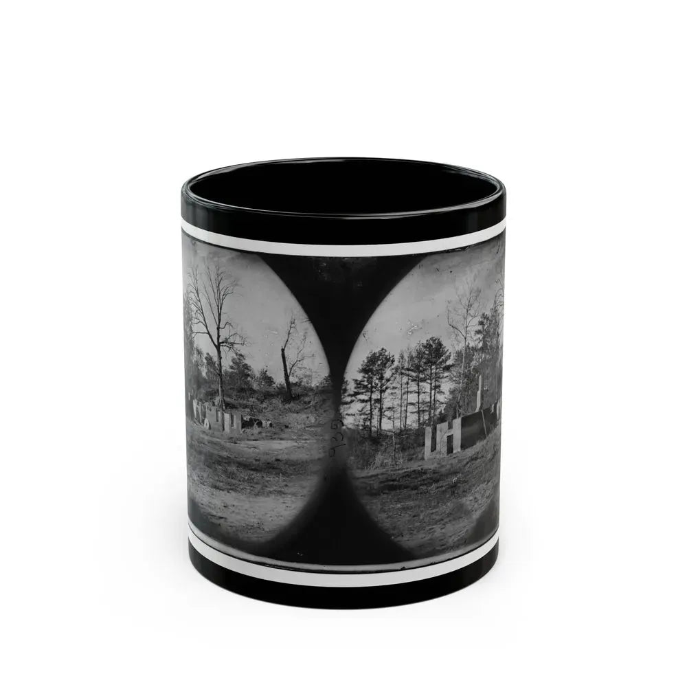 Cold Harbor, Va., Vicinity. Ruins Of Gaines' Mill (U.S. Civil War) Black Coffee Mug 11oz - Go Mug Yourself