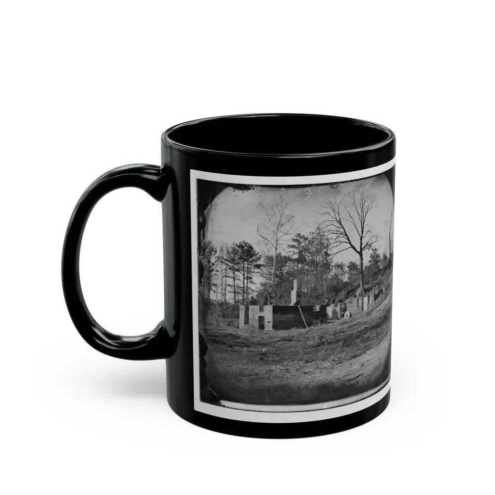 Cold Harbor, Va., Vicinity. Ruins Of Gaines' Mill (U.S. Civil War) Black Coffee Mug - Go Mug Yourself