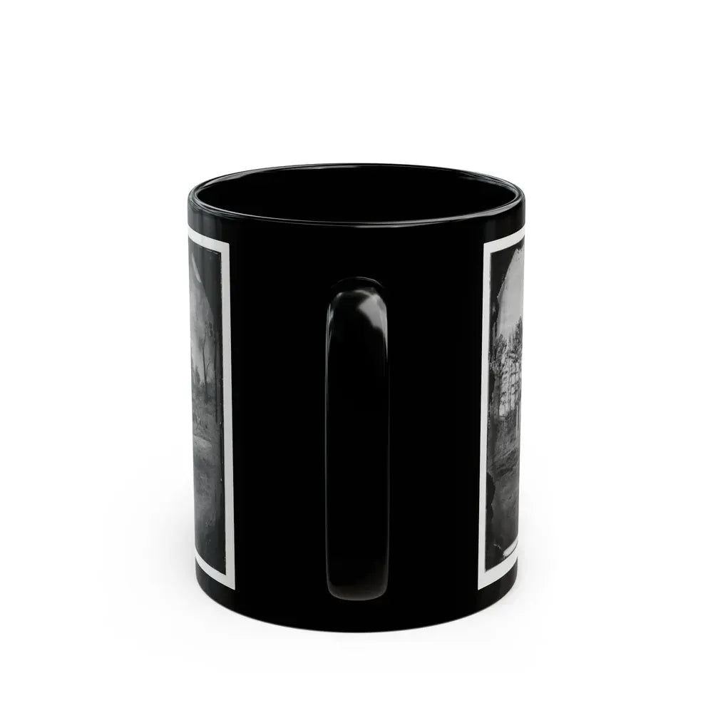 Cold Harbor, Va., Vicinity. Ruins Of Gaines' Mill (U.S. Civil War) Black Coffee Mug - Go Mug Yourself