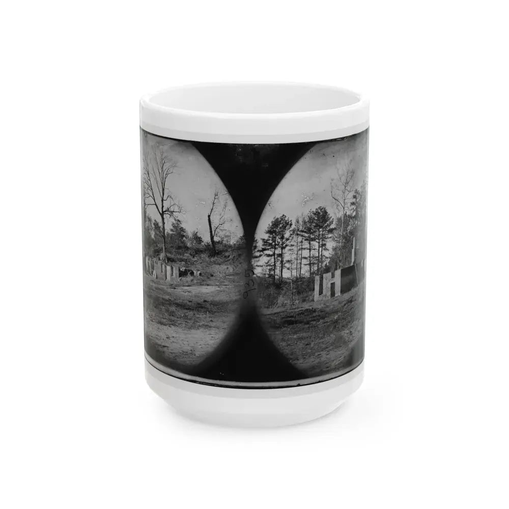 Cold Harbor, Va., Vicinity. Ruins Of Gaines' Mill (U.S. Civil War) White Coffee Mug 15oz - Go Mug Yourself