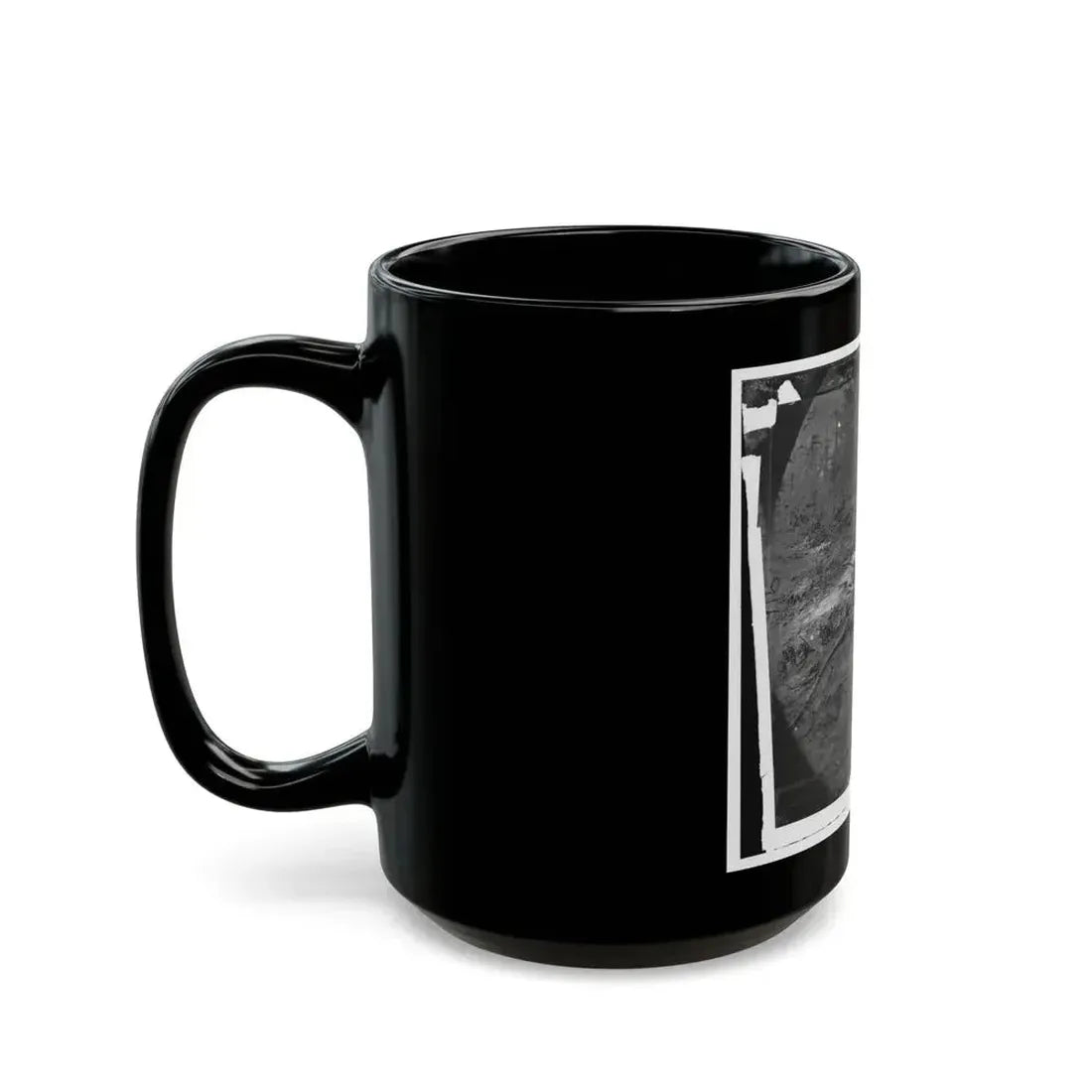 Cold Harbor, Va., Vicinity. Unburied Dead On The Battlefield Of Gaines' Mill (U.S. Civil War) Black Coffee Mug - Go Mug Yourself