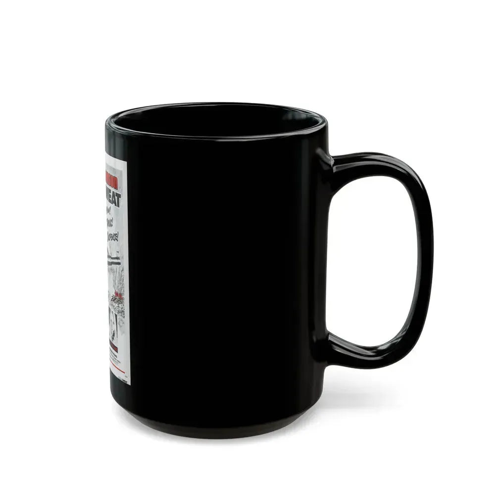 COLD SWEAT 1970 Movie Poster - Black Coffee Mug - Go Mug Yourself