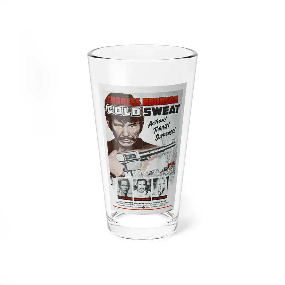 COLD SWEAT 1970 Movie Poster - Pint Glass 16oz 16oz - Go Mug Yourself