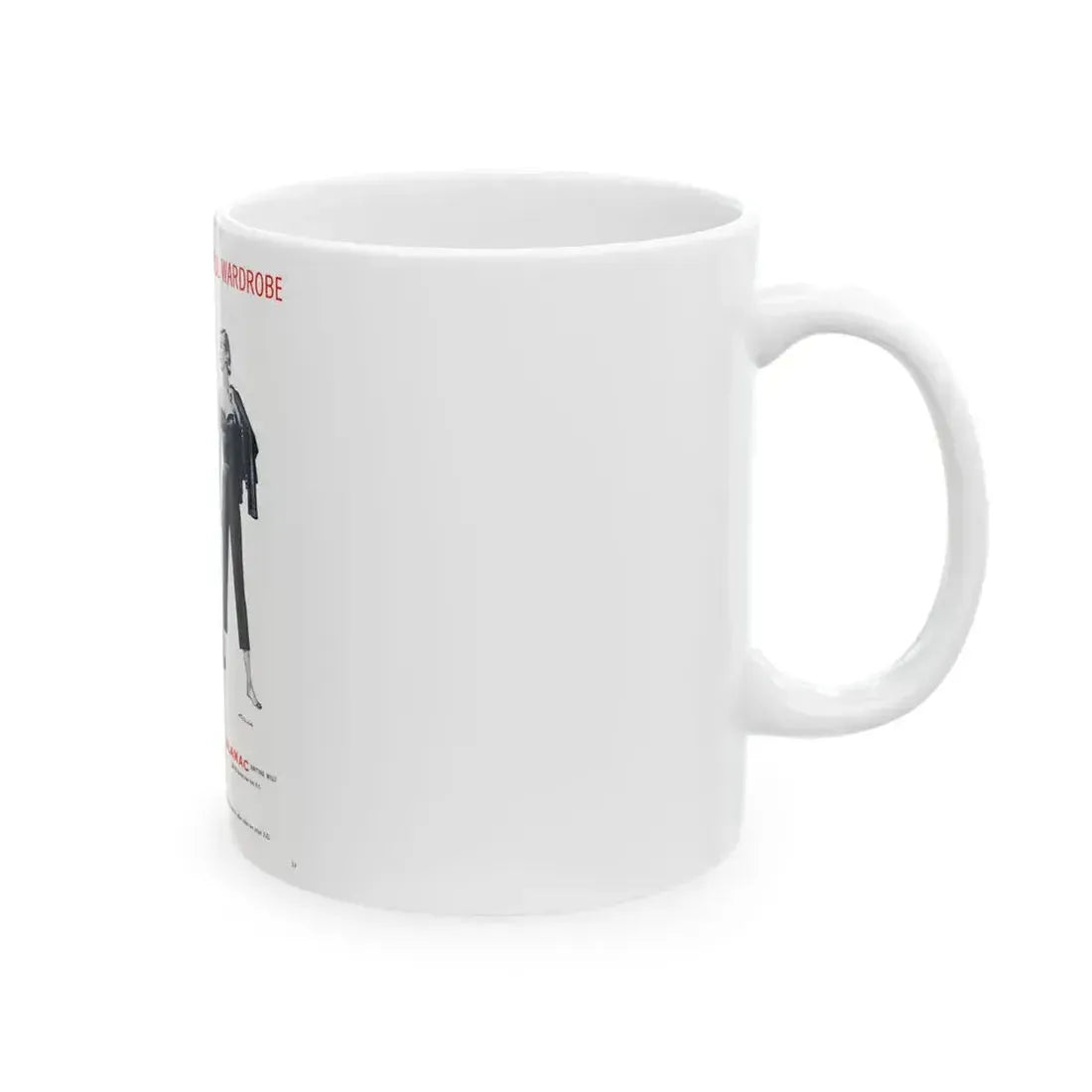 Cole of California ad, 1953 (2) - White Coffee Mug - Go Mug Yourself