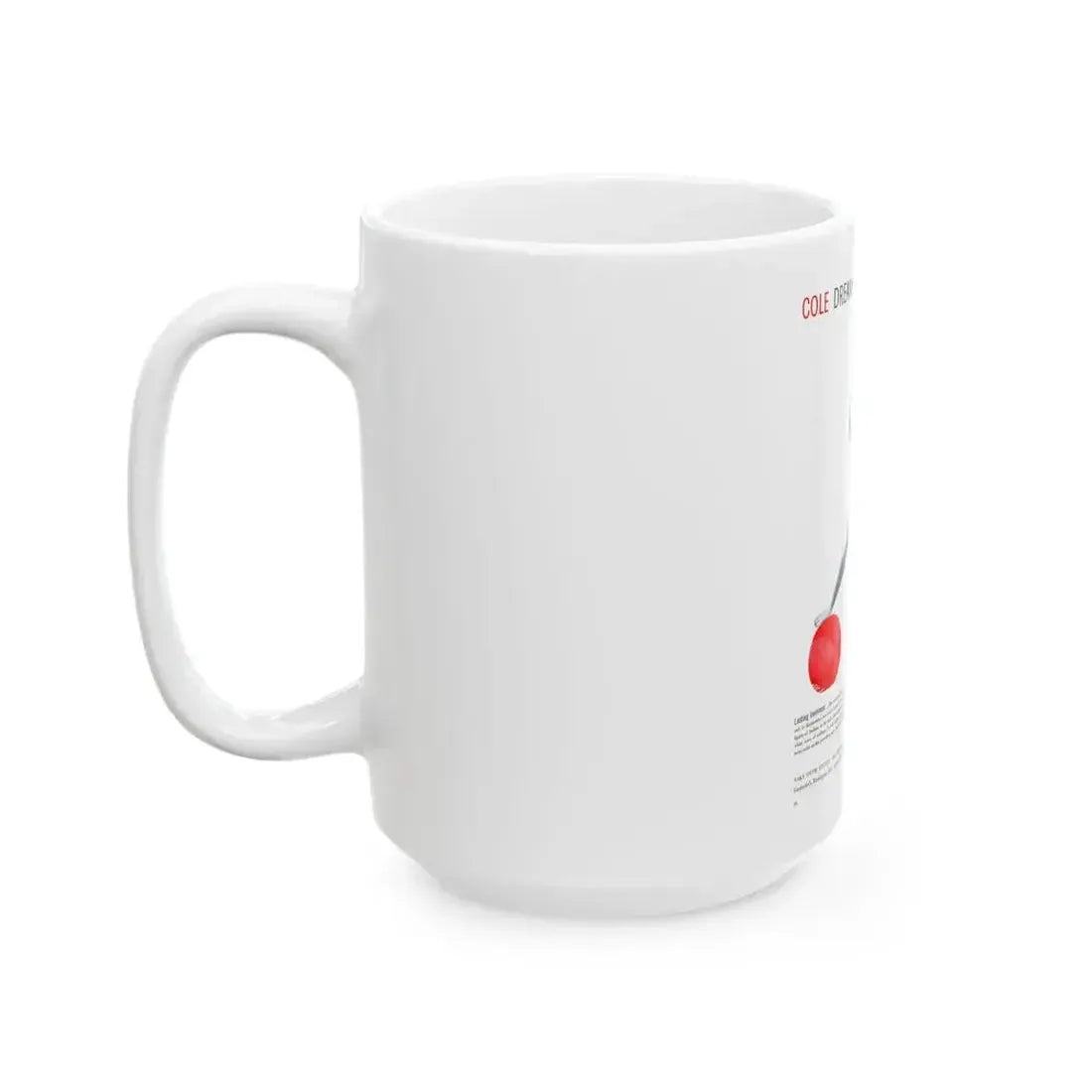 Cole of California ad, 1953 (3) - White Coffee Mug - Go Mug Yourself