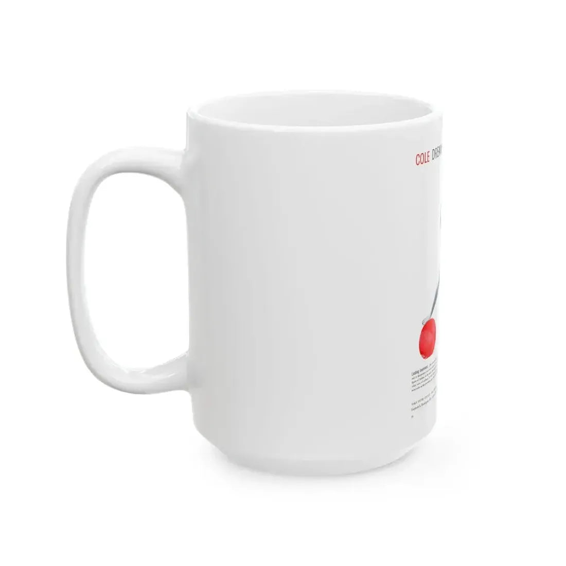 Cole of California ad, 1953 (3) - White Coffee Mug - Go Mug Yourself