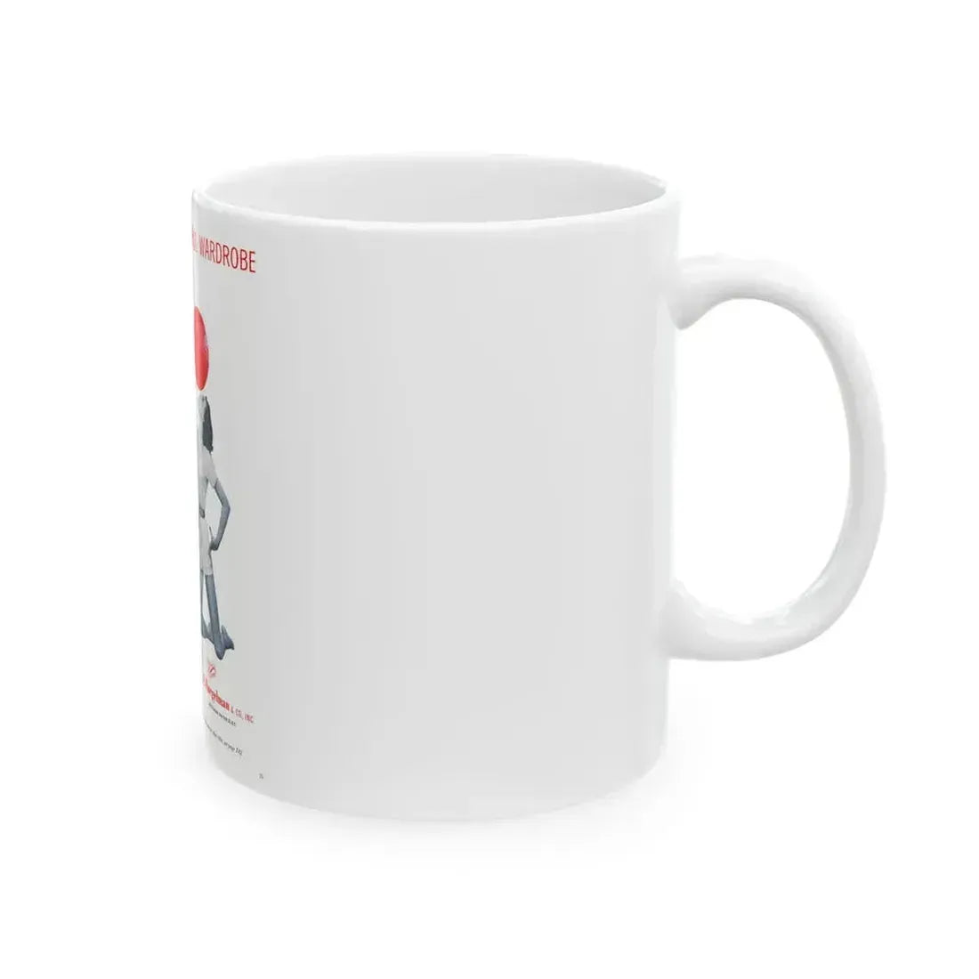 Cole of California ad, 1953 (4) - White Coffee Mug - Go Mug Yourself