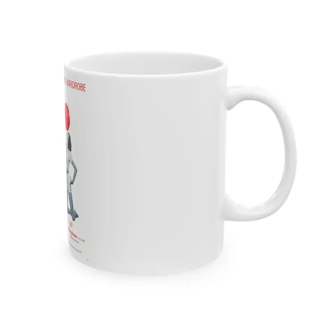 Cole of California ad, 1953 (4) - White Coffee Mug - Go Mug Yourself