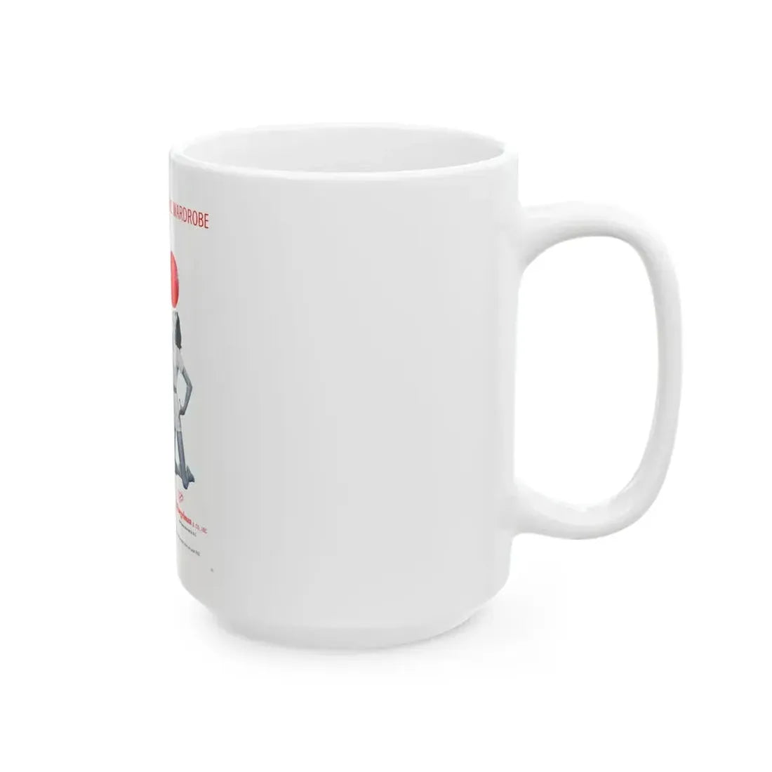 Cole of California ad, 1953 (4) - White Coffee Mug - Go Mug Yourself