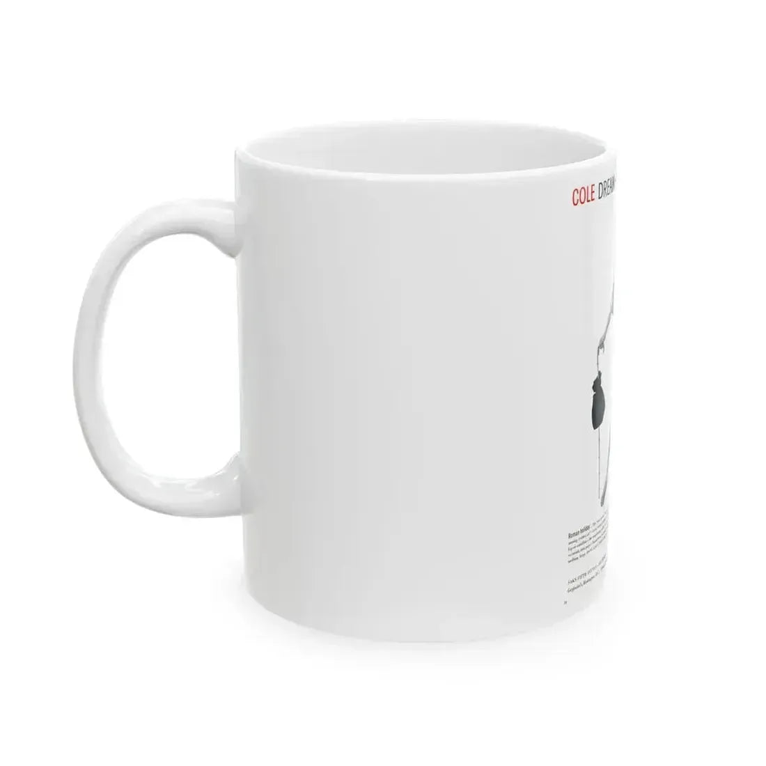 Cole of California ad, 1953 (5) - White Coffee Mug - Go Mug Yourself
