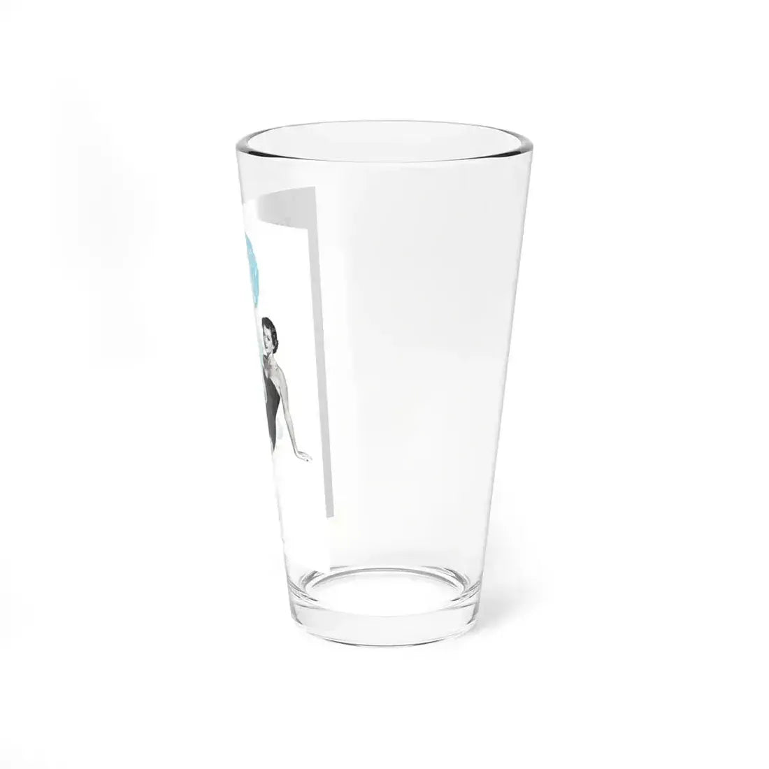 Cole of California ad, Harpers Bazaar, January 1950 - Pint Glass 16oz - Go Mug Yourself