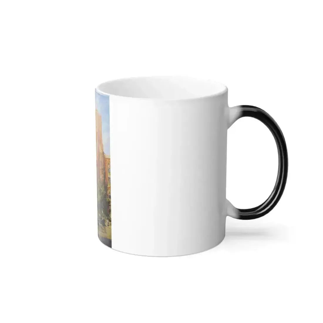 Colin Campbell Cooper (1856-1937) Hunter College, New York City - oil on canvas c1915 - Color Changing Mug 11oz - Go Mug Yourself