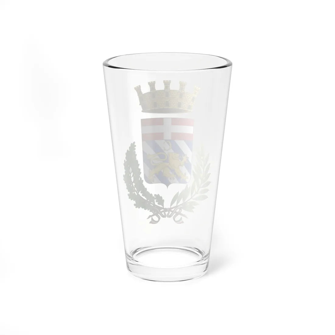 Collegno-Stemma (Italy) (Coat of Arms) Pint Glass 16oz - Go Mug Yourself