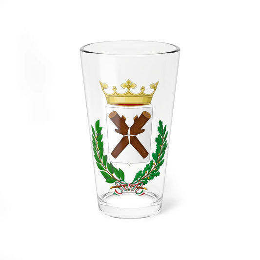 Collevecchio-Stemma (Italy) (Coat of Arms) Pint Glass 16oz 16oz - Go Mug Yourself