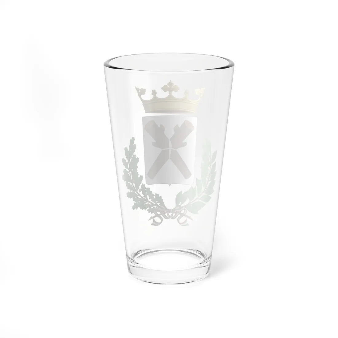 Collevecchio-Stemma (Italy) (Coat of Arms) Pint Glass 16oz - Go Mug Yourself