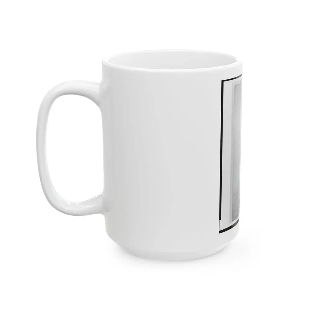 Colonel Francis (Frank) Erdelmeyer, Union Officer In The 32nd Indiana Regiment, Full-Length Portrait, Standing, Facing Front (U.S. Civil War) White Coffee Mug - Go Mug Yourself