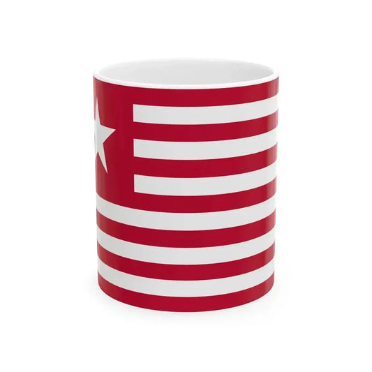 Colonel James Longs Flag (United States) White Coffee Mug 11oz - Go Mug Yourself