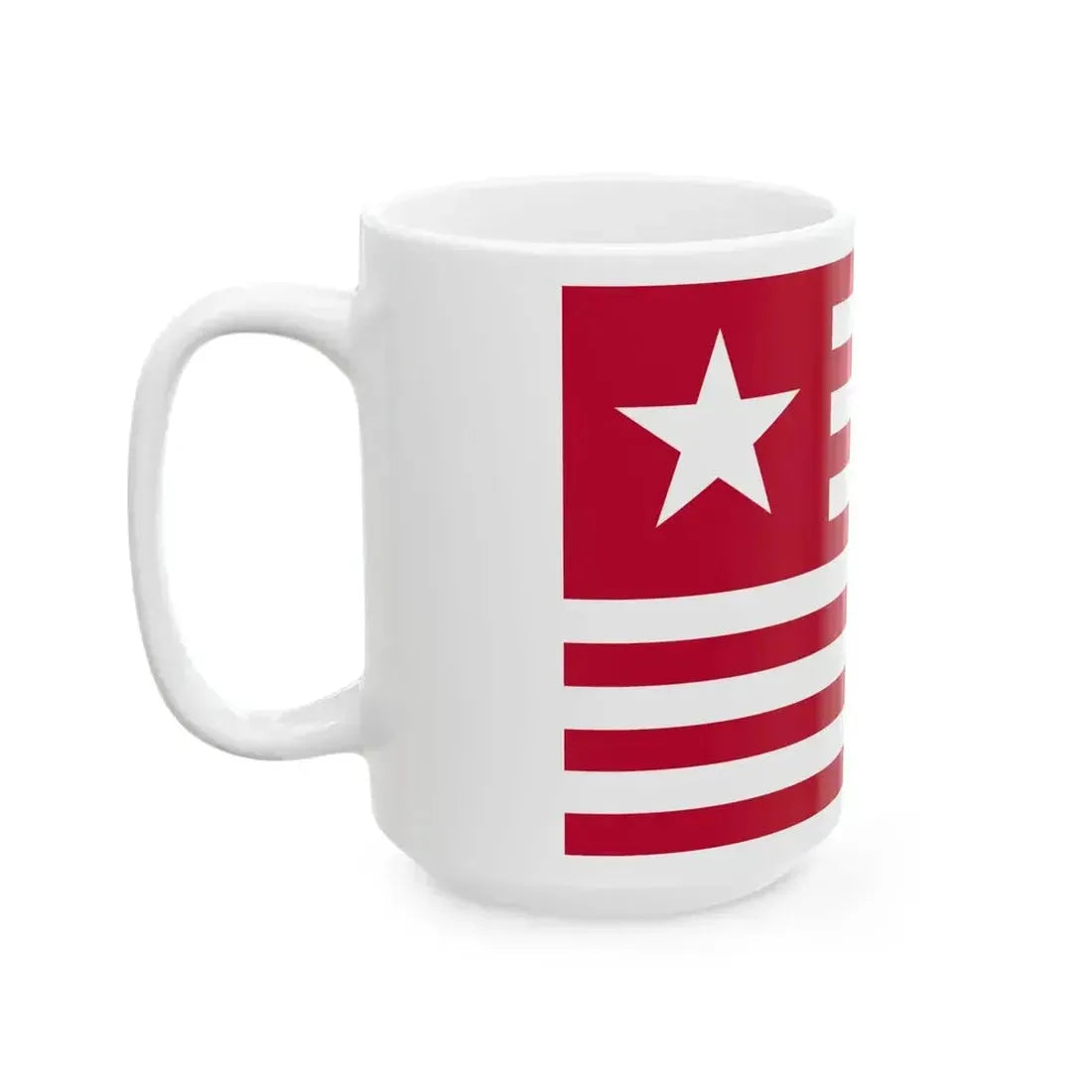 Colonel James Longs Flag (United States) White Coffee Mug - Go Mug Yourself