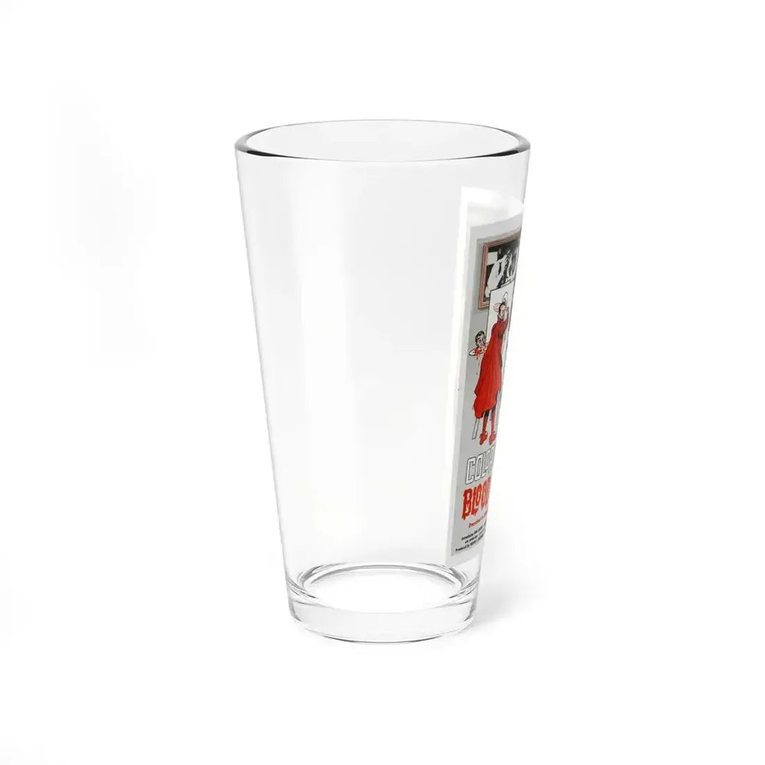 COLOR ME BLOOD RED 1965 Movie Poster - Pint Glass 16oz - Go Mug Yourself