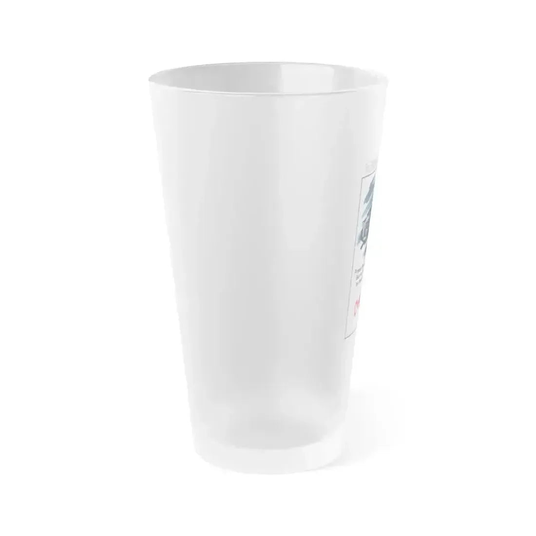 COLOR ME DEAD 1969 Movie Poster - Frosted Pint Glass 16oz - Go Mug Yourself