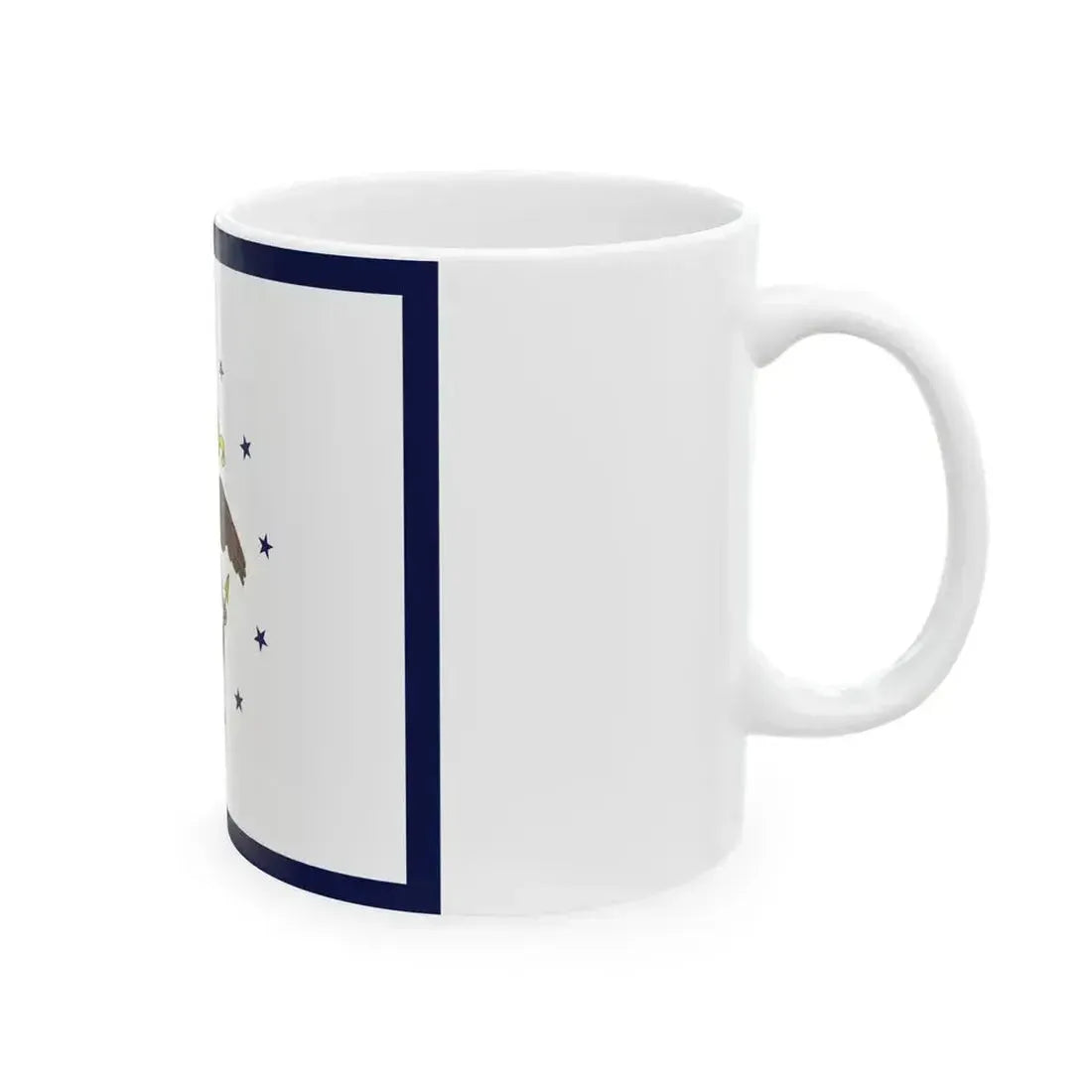 Color of the Vice President of the United States 1948-1975 (United States) White Coffee Mug - Go Mug Yourself