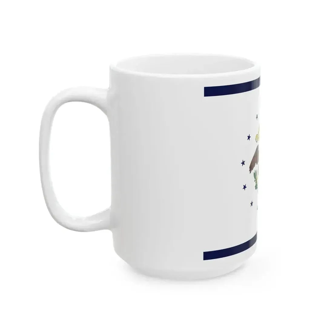 Color of the Vice President of the United States 1948-1975 (United States) White Coffee Mug - Go Mug Yourself