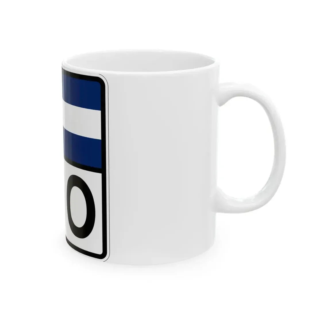Colorado 100 (Colorado) (Road Sign) White Coffee Mug - Go Mug Yourself