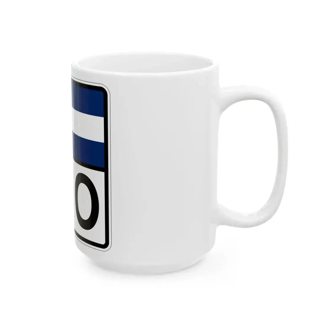 Colorado 100 (Colorado) (Road Sign) White Coffee Mug - Go Mug Yourself