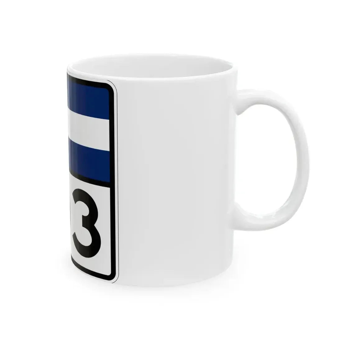 Colorado 103 (Colorado) (Road Sign) White Coffee Mug - Go Mug Yourself