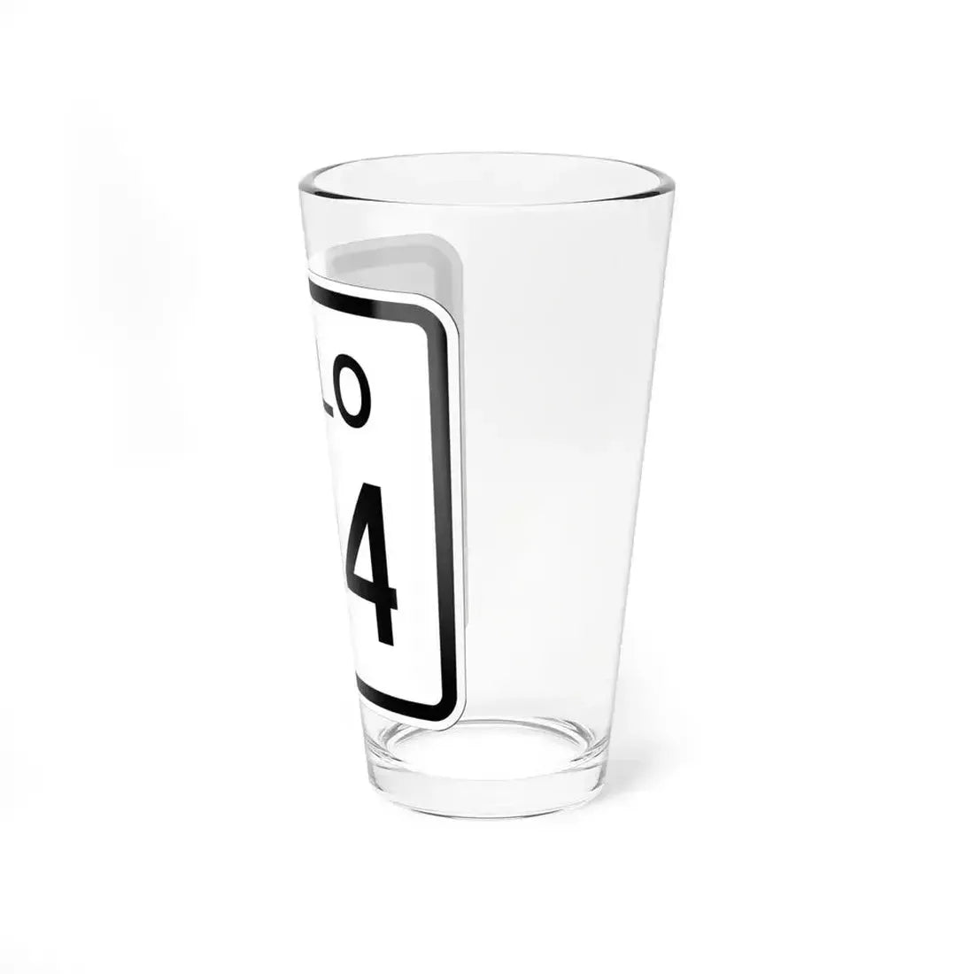 Colorado 104 1952 (Colorado) (Road Sign) Pint Glss 16oz - Go Mug Yourself