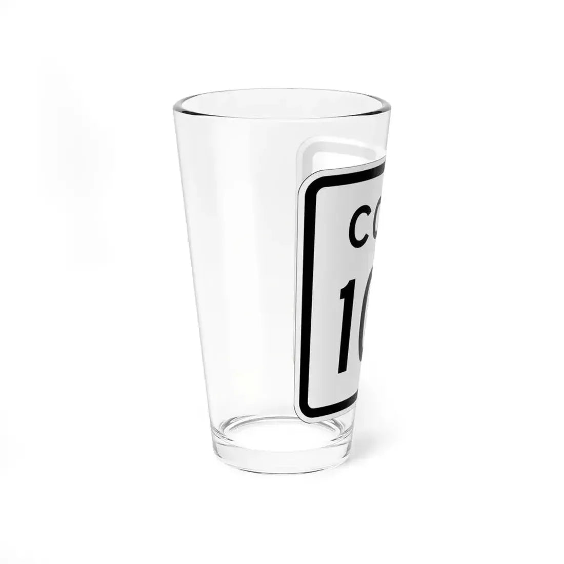 Colorado 107 1952 (Colorado) (Road Sign) Pint Glss 16oz - Go Mug Yourself