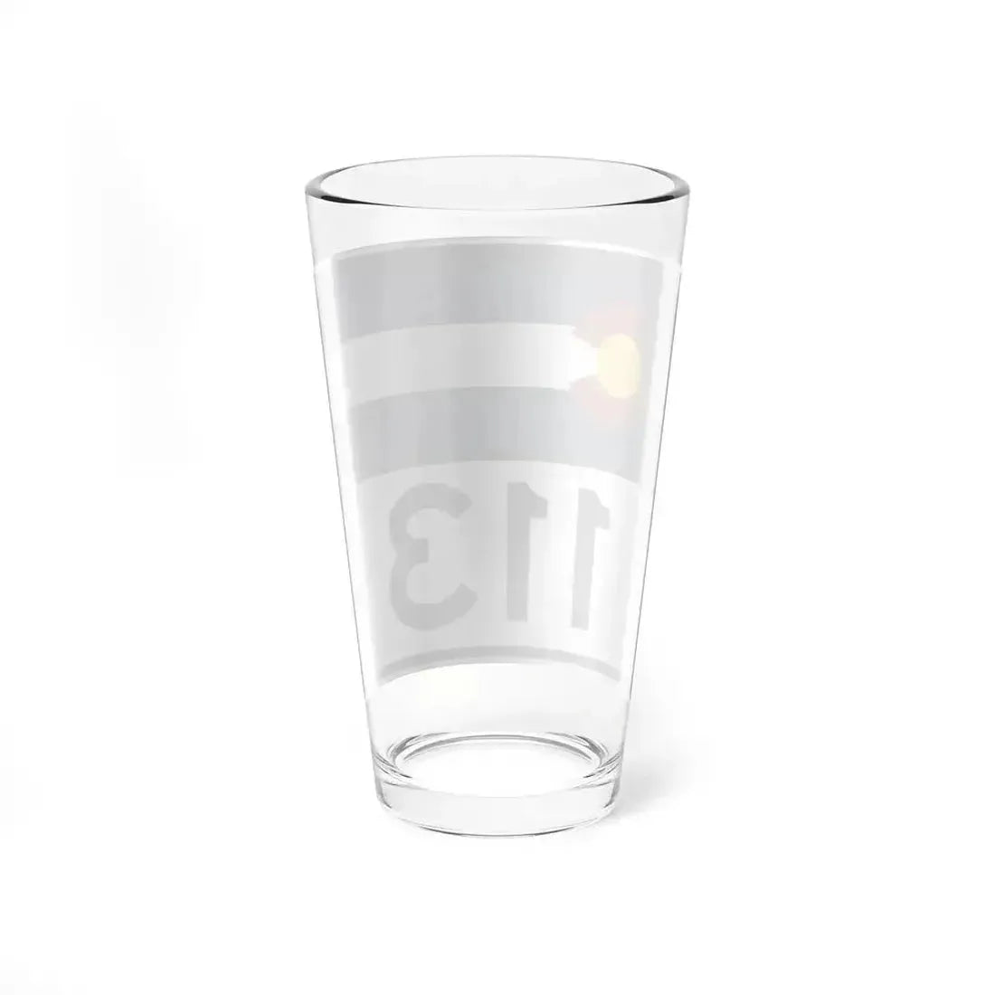 Colorado 113 wide (Colorado) (Road Sign) Pint Glss 16oz - Go Mug Yourself