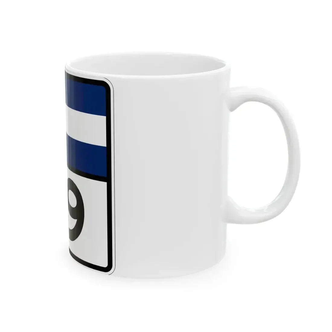 Colorado 119 (Colorado) (Road Sign) White Coffee Mug - Go Mug Yourself