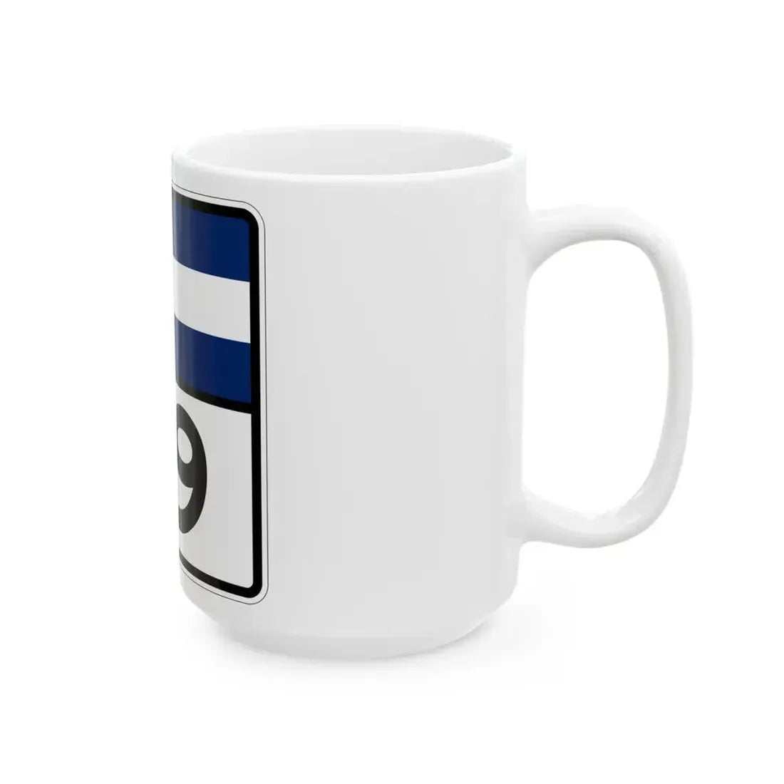 Colorado 119 (Colorado) (Road Sign) White Coffee Mug - Go Mug Yourself