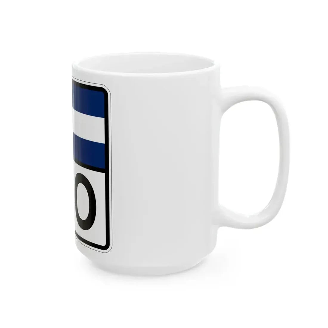 Colorado 120 (Colorado) (Road Sign) White Coffee Mug - Go Mug Yourself