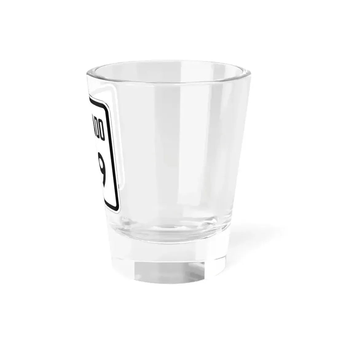 Colorado 129 1946 (Colorado) (Road Sign) Shot Glass 1.5oz - Go Mug Yourself