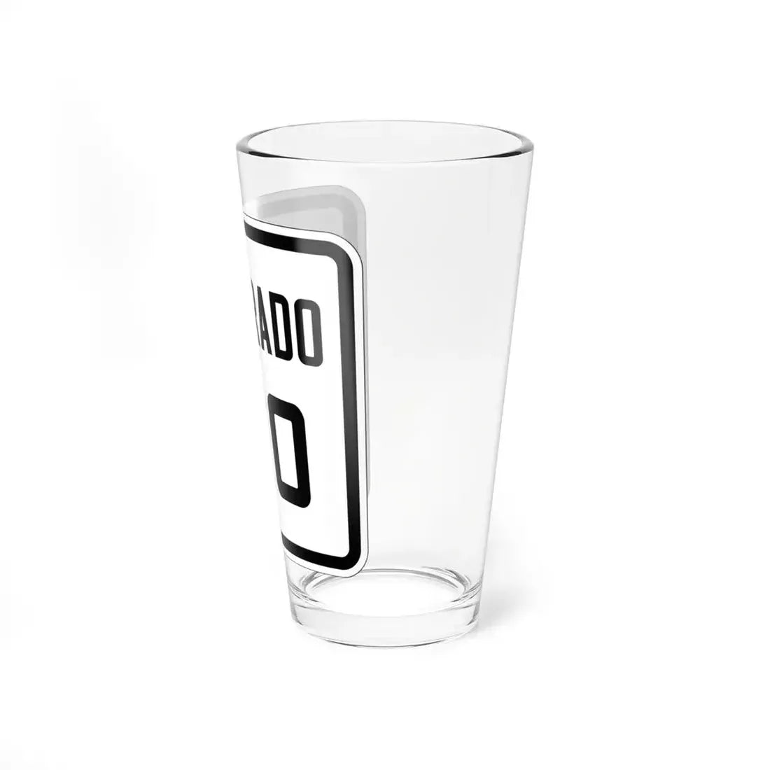 Colorado 170 1926 (Colorado) (Road Sign) Pint Glss 16oz - Go Mug Yourself
