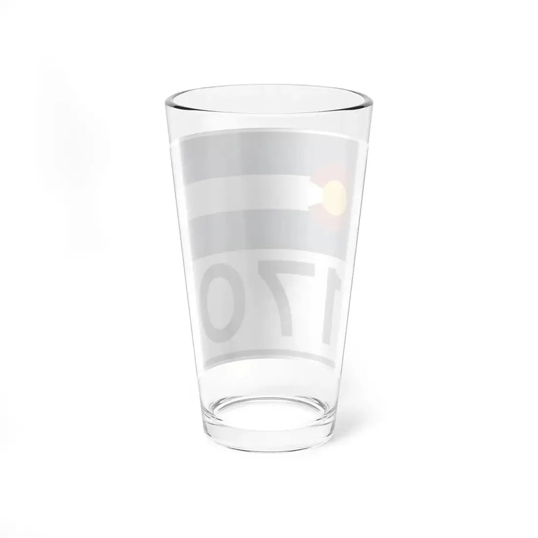 Colorado 170 wide (Colorado) (Road Sign) Pint Glss 16oz - Go Mug Yourself