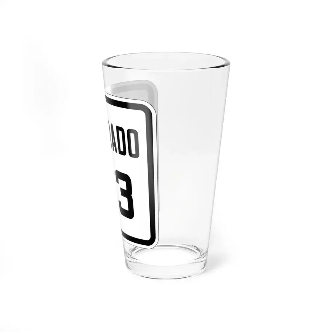 Colorado 173 1926 (Colorado) (Road Sign) Pint Glss 16oz - Go Mug Yourself