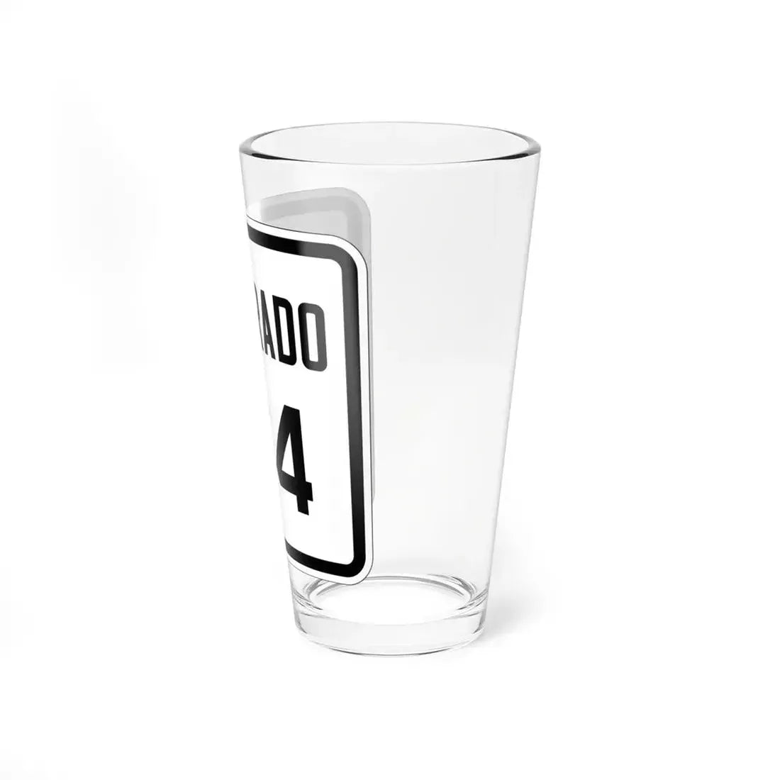 Colorado 174 1926 (Colorado) (Road Sign) Pint Glss 16oz - Go Mug Yourself