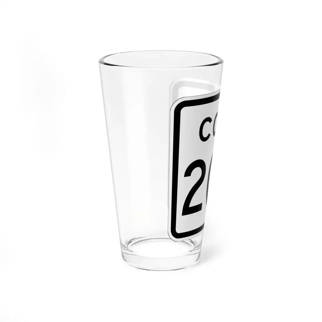 Colorado 200 1952 (Colorado) (Road Sign) Pint Glss 16oz - Go Mug Yourself