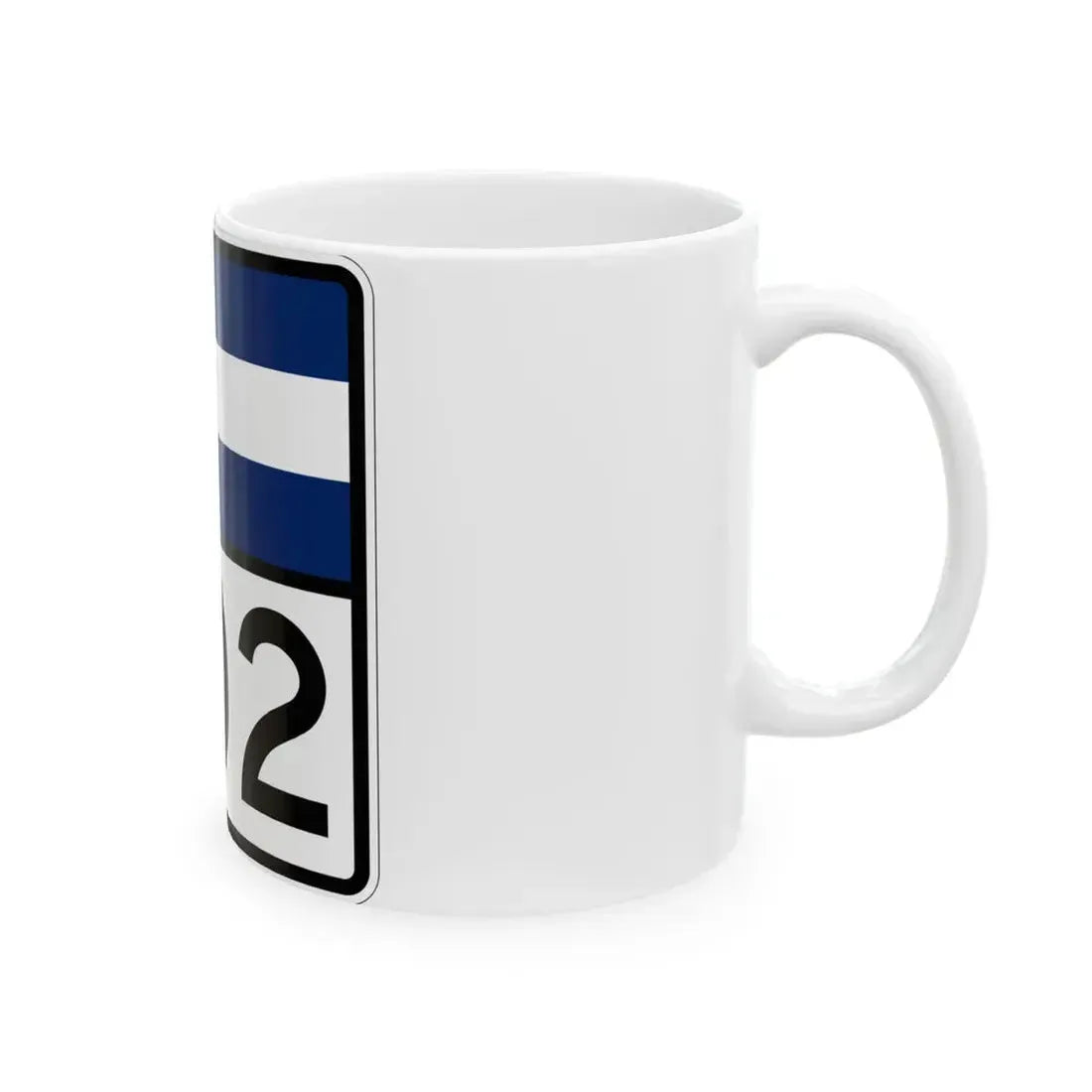 Colorado 202 (Colorado) (Road Sign) White Coffee Mug - Go Mug Yourself