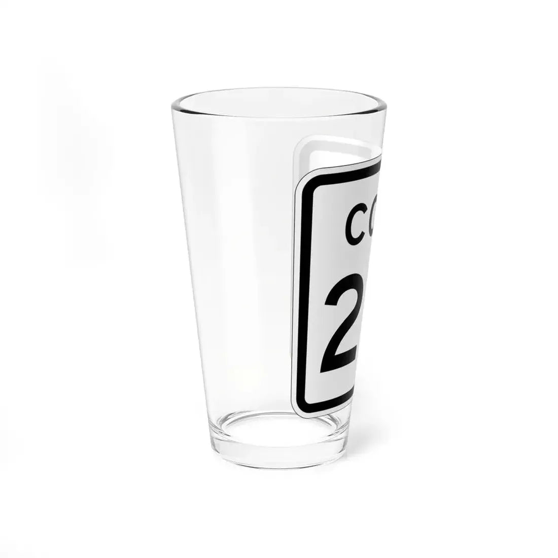 Colorado 217 1952 (Colorado) (Road Sign) Pint Glss 16oz - Go Mug Yourself