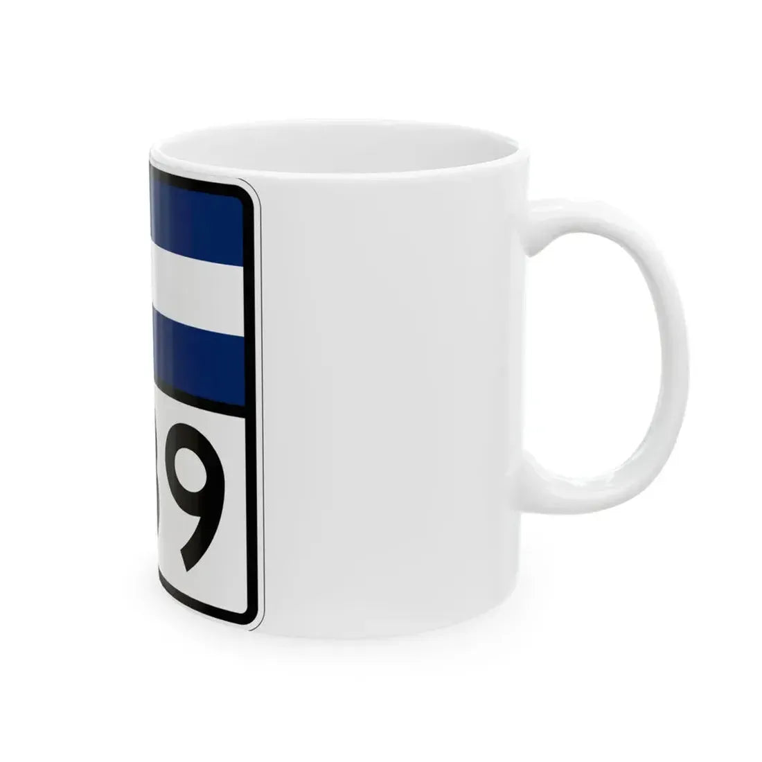 Colorado 239 (Colorado) (Road Sign) White Coffee Mug - Go Mug Yourself