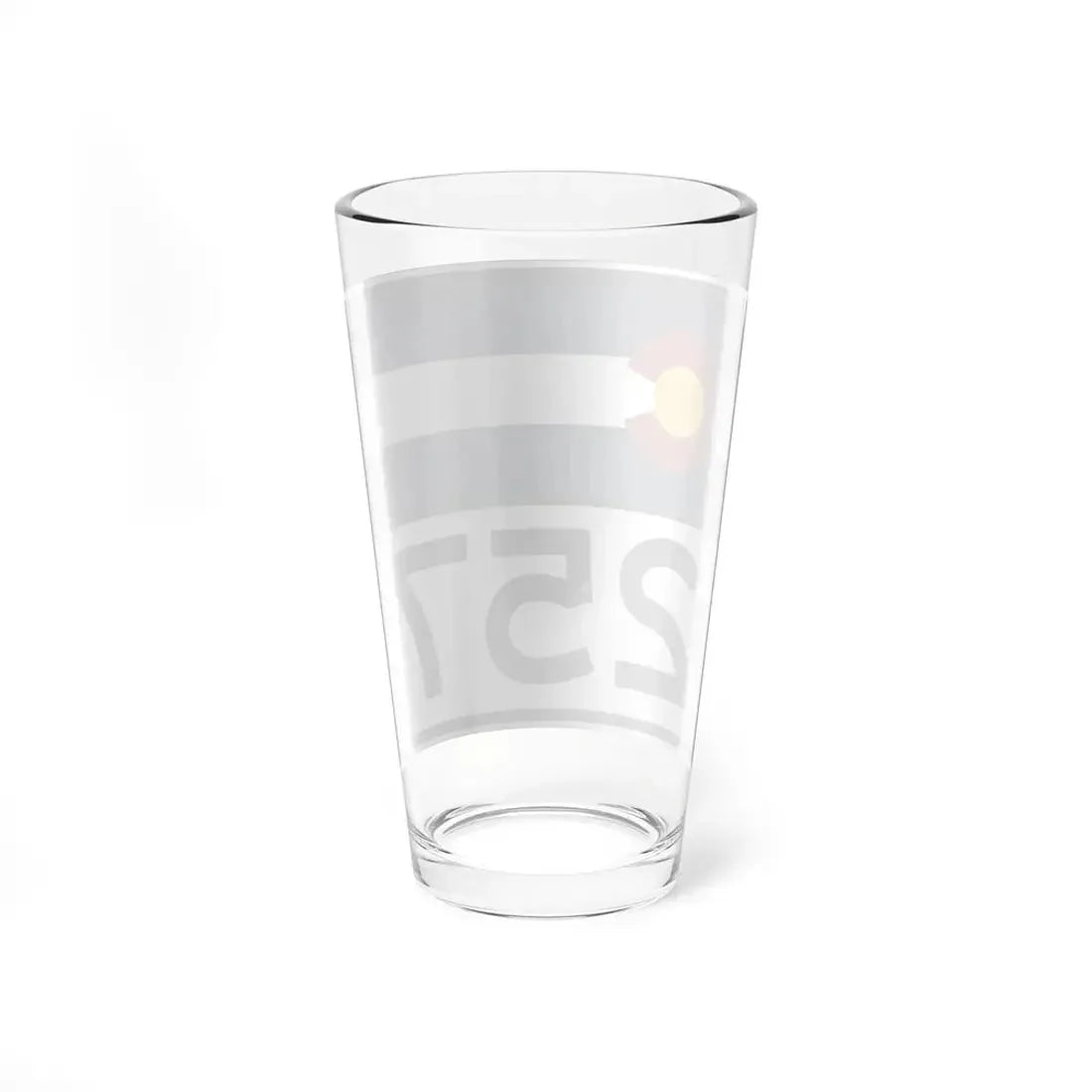 Colorado 257 wide (Colorado) (Road Sign) Pint Glss 16oz - Go Mug Yourself