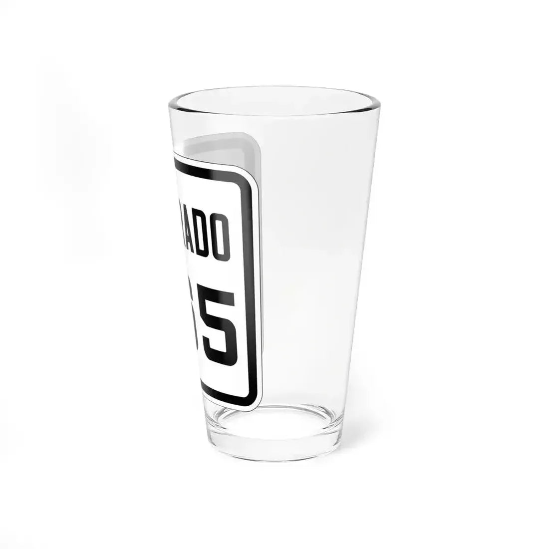 Colorado 265 1926 (Colorado) (Road Sign) Pint Glss 16oz - Go Mug Yourself