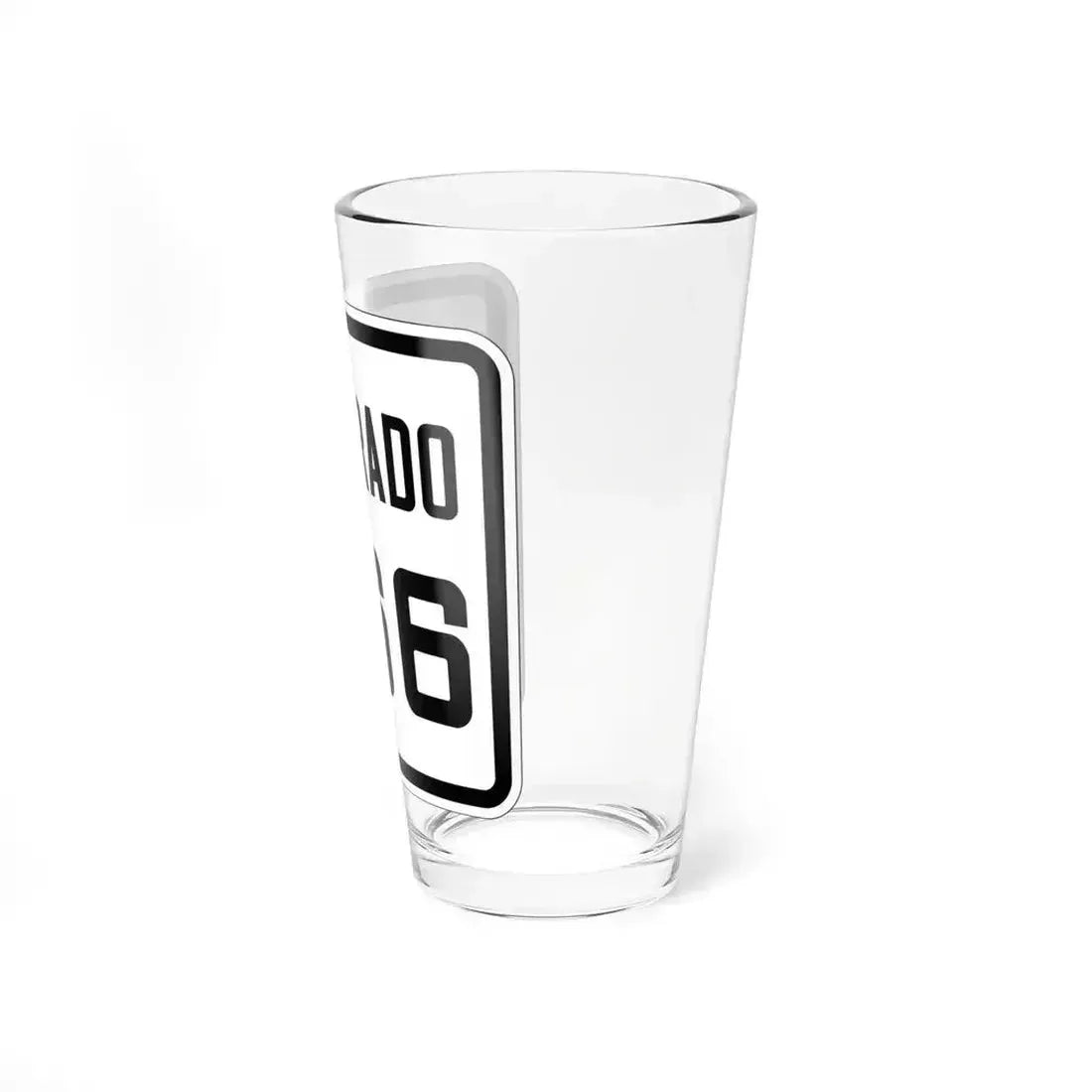 Colorado 266 1926 (Colorado) (Road Sign) Pint Glss 16oz - Go Mug Yourself