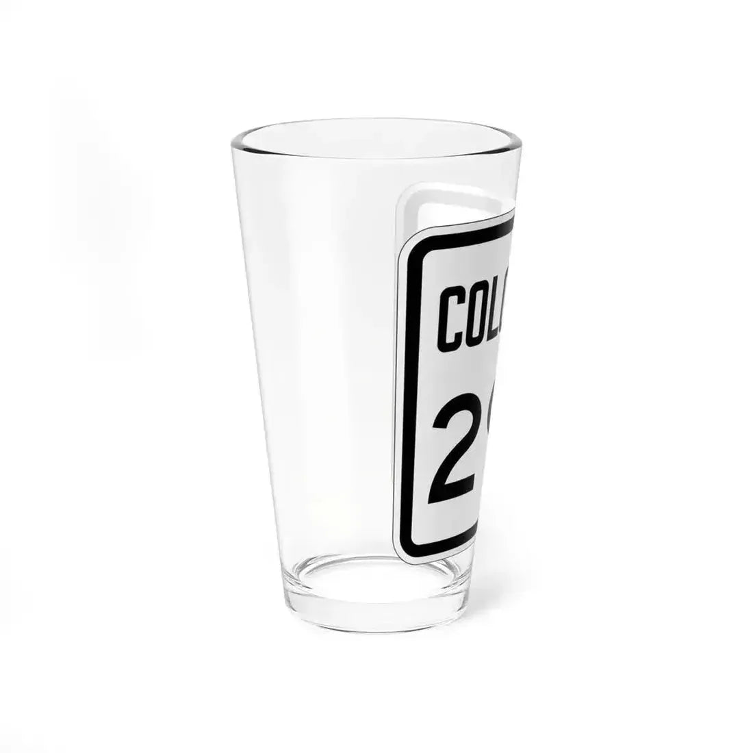 Colorado 290 1946 (Colorado) (Road Sign) Pint Glss 16oz - Go Mug Yourself